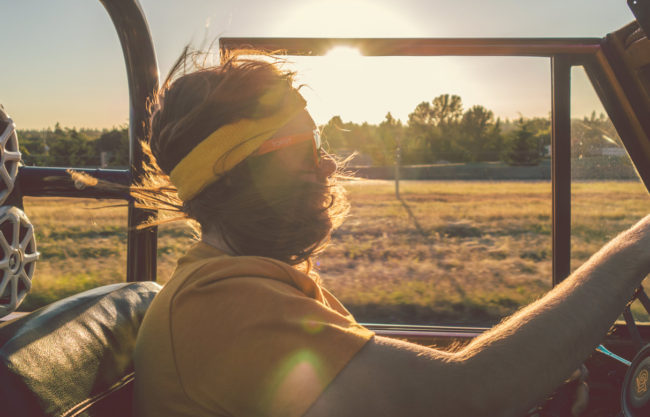 Summer in Abandon by Mako Miyamoto Travel and Lifestyle Photography summer headband long hair don't care bronco