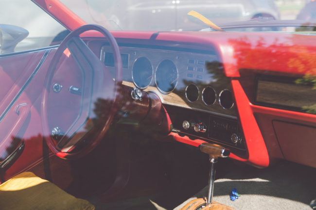 Cockpit by Mako Miyamoto Travel and Lifestyle Photography car interior red