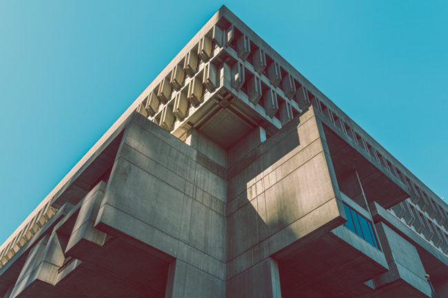 Monolith by Mako Miyamoto city photography boston cement