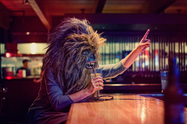Just One More Mako Miyamoto Photography Lifestyle Wookie Star Wars Chewbacca Chewy Bigfoot drinking bar party night